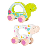 Push-along animals - Turtle and Sheep