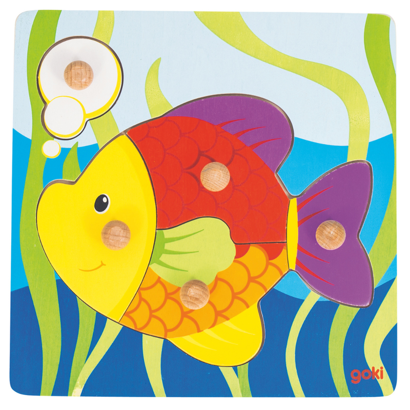 Lift-out puzzle - fish