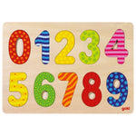 Colorful Numbers Wooden Learning Puzzle - Educational Set