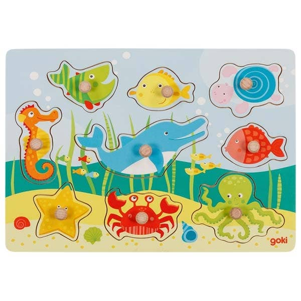 Lift-out puzzle - Underwater world II