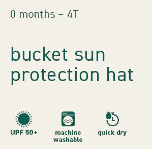 Turtle UPF50 + Bucket Sun Protection Hat