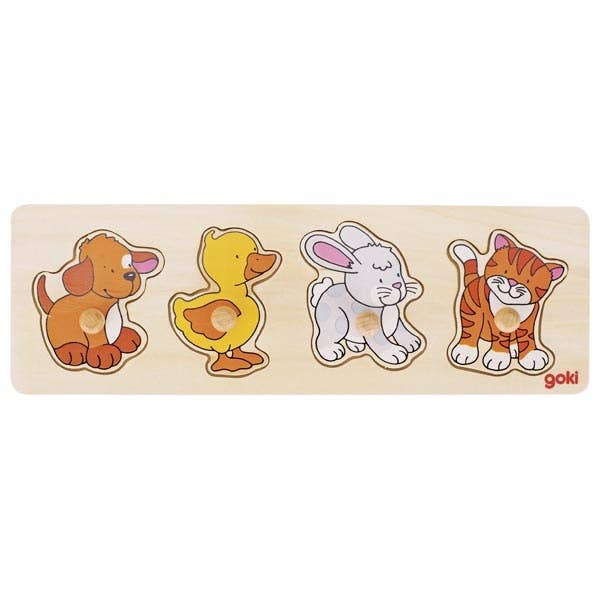 Lift-out puzzle- Baby Animals