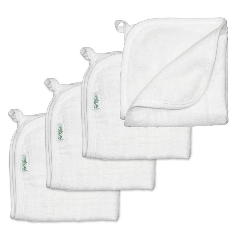 Muslin Washcloths (4 Pack)