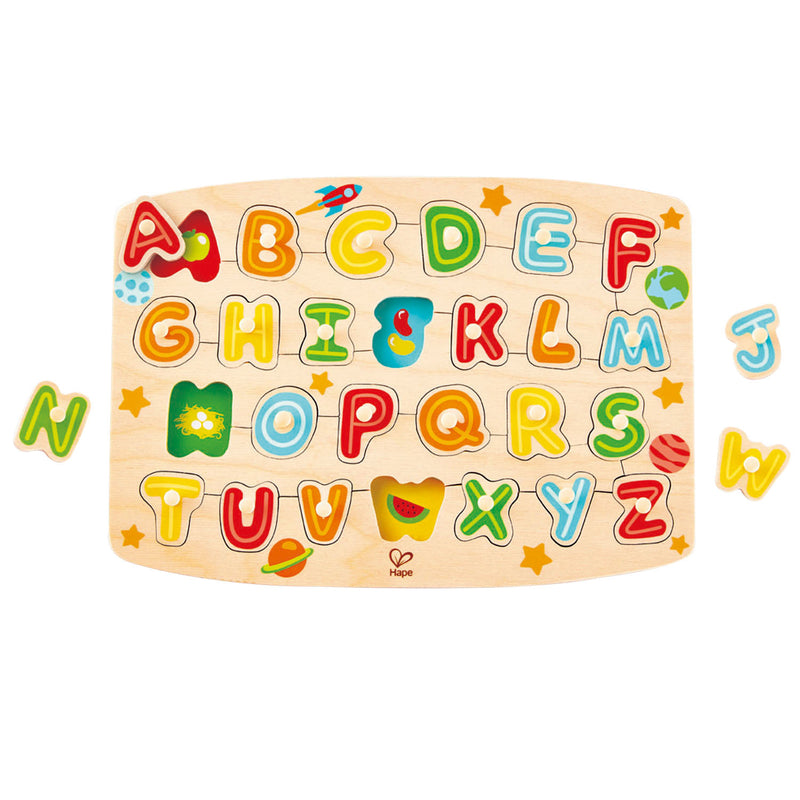 Alphabet Peg Puzzle