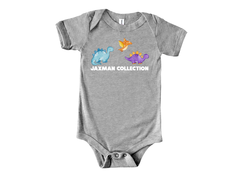 Baby Jaxman Collection Dinosaur Bodysuit