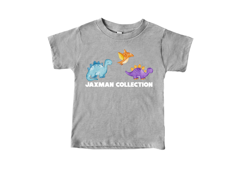 Toddler Jaxman Collection Dinosaur Short Sleeve Tee