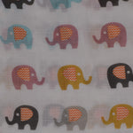 Jaxman Collection Elephant Muslin Baby Swaddle
