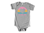 Baby Jax Baby Shop Sunset Heart Bodysuit