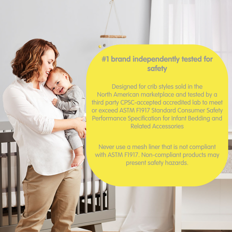 Breathablebaby classic breathable mesh crib liner sales