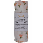 Jaxman Collection Floral Muslin Baby Swaddle