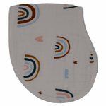 Jaxman Collection Rainbow Muslin Burp Cloth
