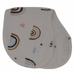Jaxman Collection Rainbow Muslin Burp Cloth