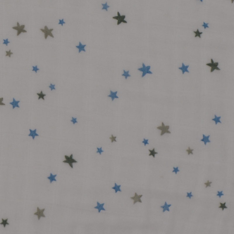 Jaxman Collection Stars Muslin Burp Cloth
