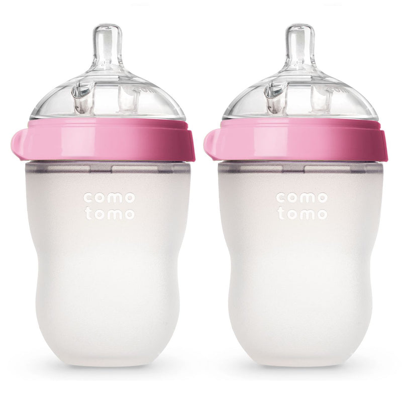 Comotomo Baby Bottle Double Pack, 8 oz.